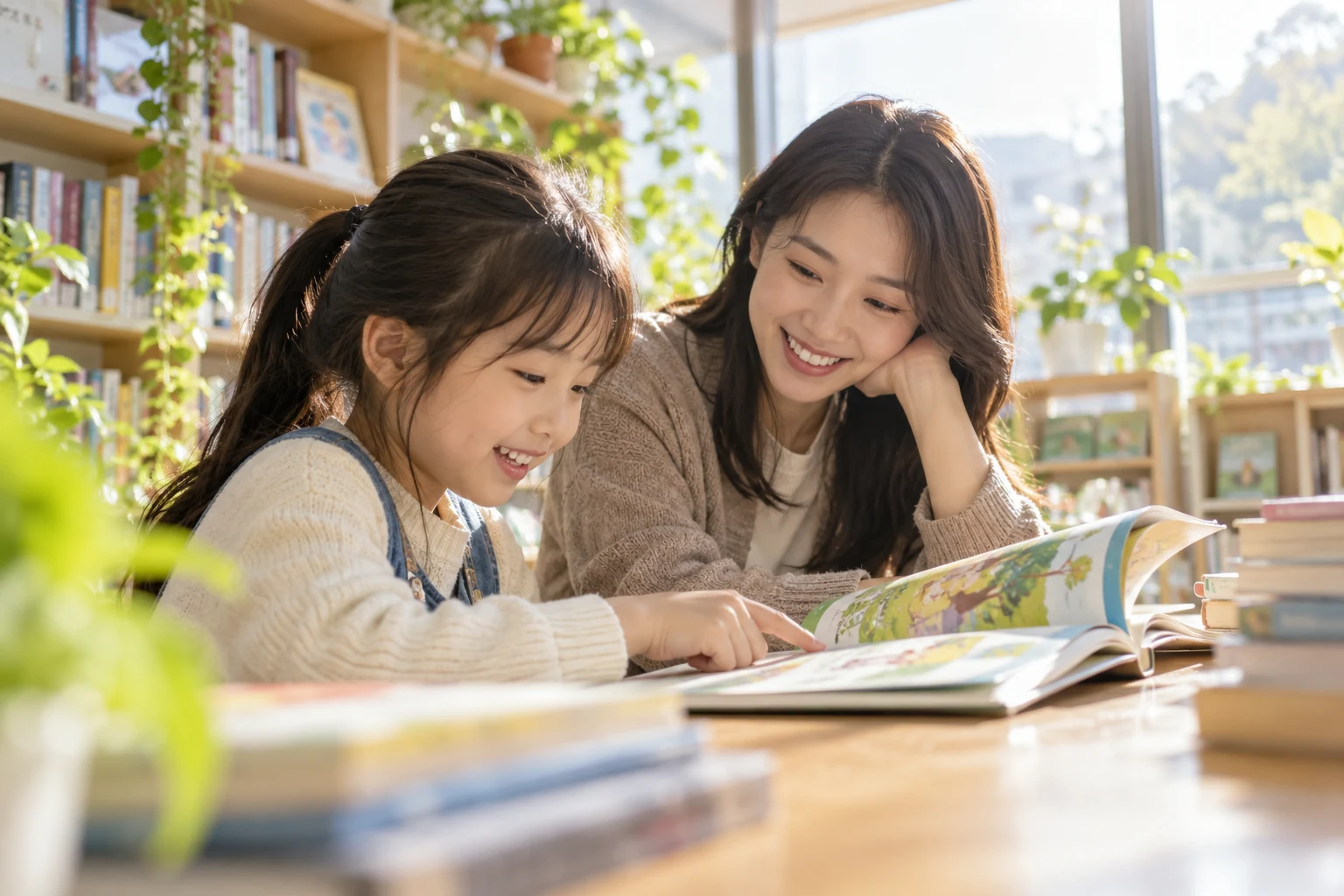 온결의 나눔을 표현한 AI 생성 장면